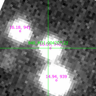 M31-004207.22 in filter I on MJD  57963.370