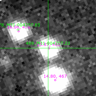 M31-004207.22 in filter I on MJD  60555.220