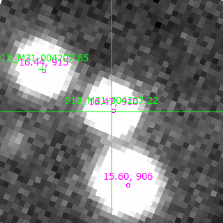 M31-004207.22 in filter R on MJD  57743.060