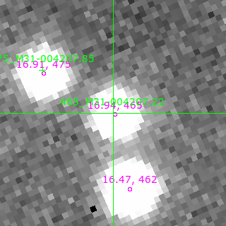 M31-004207.22 in filter V on MJD  60533.290