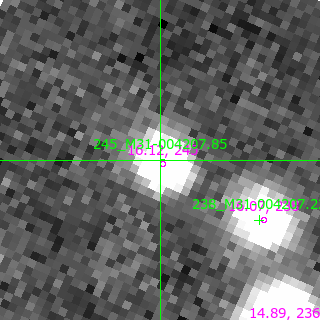 M31-004207.85 in filter I on MJD  57958.400