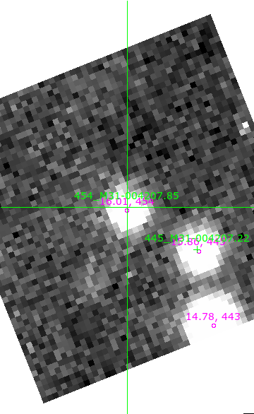 M31-004207.85 in filter I on MJD  60498.380