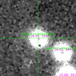 M31-004207.85 in filter R on MJD  57963.410