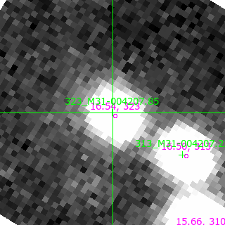 M31-004207.85 in filter R on MJD  58317.280