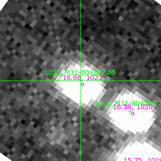 M31-004207.85 in filter R on MJD  58339.290