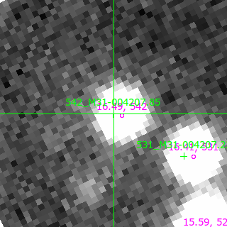 M31-004207.85 in filter R on MJD  60147.370