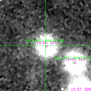 M31-004207.85 in filter R on MJD  60201.110