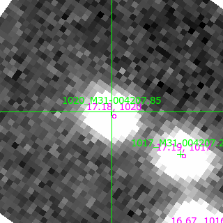 M31-004207.85 in filter V on MJD  58339.290