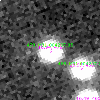 M31-004207.85 in filter V on MJD  60555.220