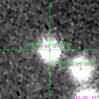 M31-004207.85 in filter V on MJD  60587.110