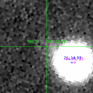 M31-004221.78 in filter B on MJD  57635.270
