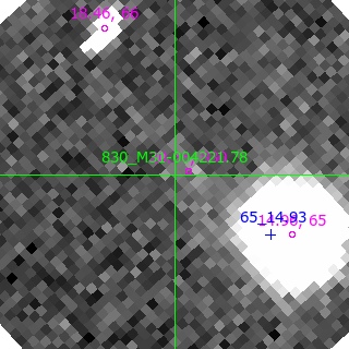 M31-004221.78 in filter B on MJD  58673.320