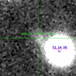 M31-004221.78 in filter R on MJD  60201.110
