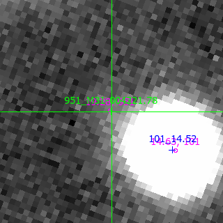 M31-004221.78 in filter V on MJD  57687.090