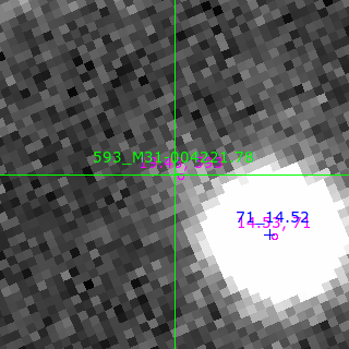 M31-004221.78 in filter V on MJD  60555.220