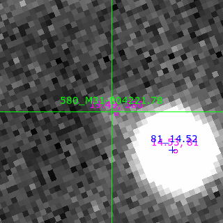 M31-004221.78 in filter V on MJD  60612.060