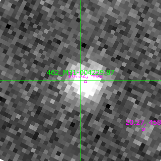M31-004229.87 in filter B on MJD  58098.140