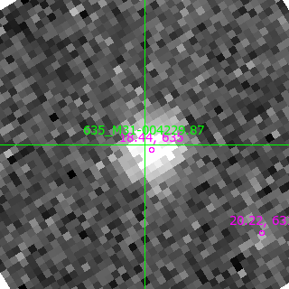 M31-004229.87 in filter B on MJD  59056.270