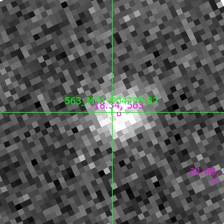 M31-004229.87 in filter B on MJD  60261.050