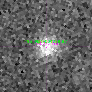 M31-004229.87 in filter B on MJD  60587.110