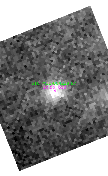 M31-004229.87 in filter I on MJD  60498.380