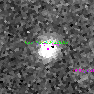 M31-004229.87 in filter V on MJD  60533.290