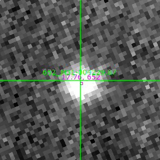 M31-004229.87 in filter V on MJD  60555.220