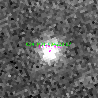 M31-004229.87 in filter V on MJD  60587.110