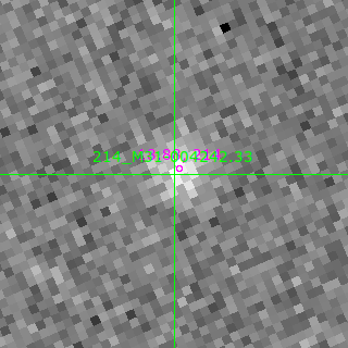 M31-004242.33 in filter B on MJD  60504.290