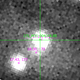 M31-004246.85 in filter R on MJD  57958.350