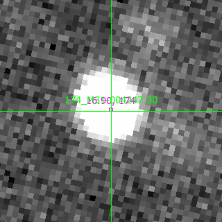 M31-004247.30 in filter B on MJD  57227.360