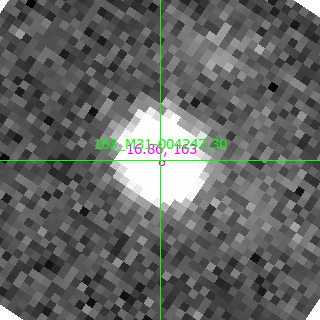 M31-004247.30 in filter B on MJD  58312.350