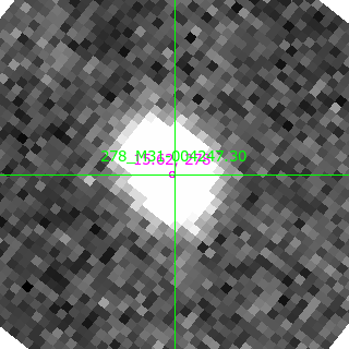 M31-004247.30 in filter I on MJD  58372.150