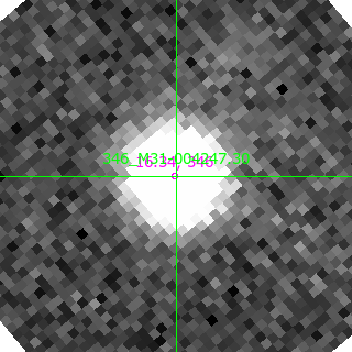 M31-004247.30 in filter V on MJD  58696.250