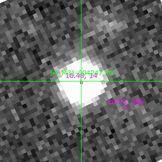 M31-004247.30 in filter V on MJD  60261.080