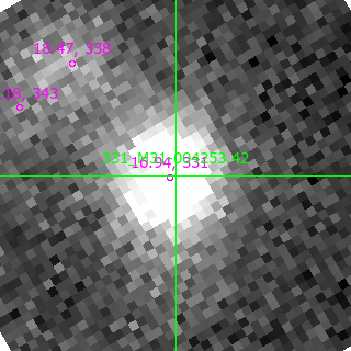 M31-004253.42 in filter B on MJD  59136.090
