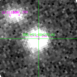 M31-004253.42 in filter B on MJD  60261.080