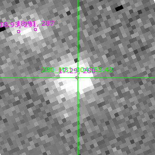 M31-004253.42 in filter B on MJD  60504.290