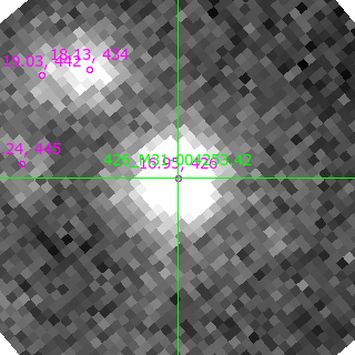 M31-004253.42 in filter V on MJD  58696.250