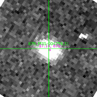 M31-004259.31 in filter R on MJD  58317.280
