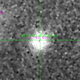 M31-004303.21 in filter B on MJD  60533.290