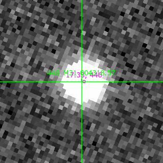 M31-004318.57 in filter B on MJD  57963.380