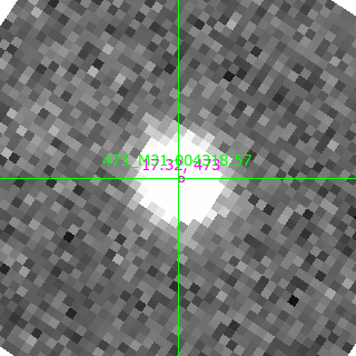 M31-004318.57 in filter B on MJD  58312.350