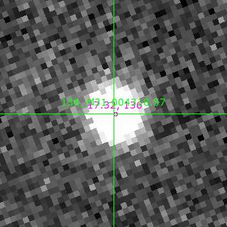 M31-004318.57 in filter B on MJD  60651.060