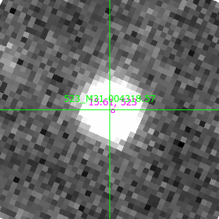 M31-004318.57 in filter I on MJD  57958.350