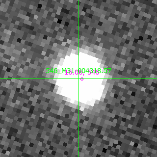 M31-004318.57 in filter R on MJD  57633.250