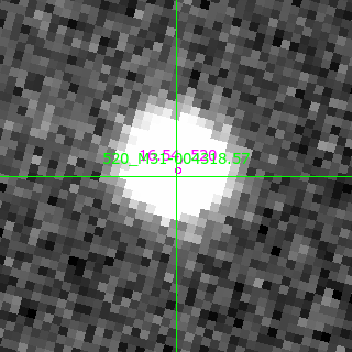 M31-004318.57 in filter V on MJD  57314.130