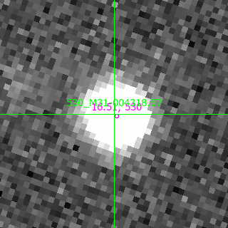 M31-004318.57 in filter V on MJD  57635.390
