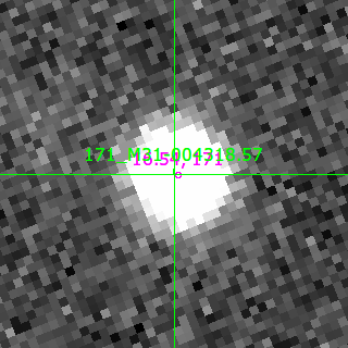 M31-004318.57 in filter V on MJD  60651.060