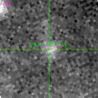 M31-004320.97 in filter R on MJD  60205.090